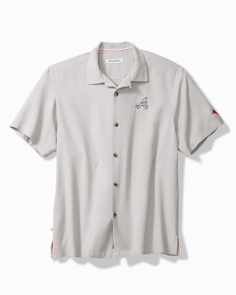 Thumbnail for <i>MLB®</i> Hit and Run Silk Camp Shirt