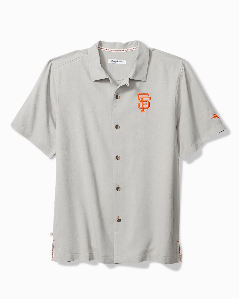 Thumbnail for <i>MLB®</i> Hit and Run Silk Camp Shirt