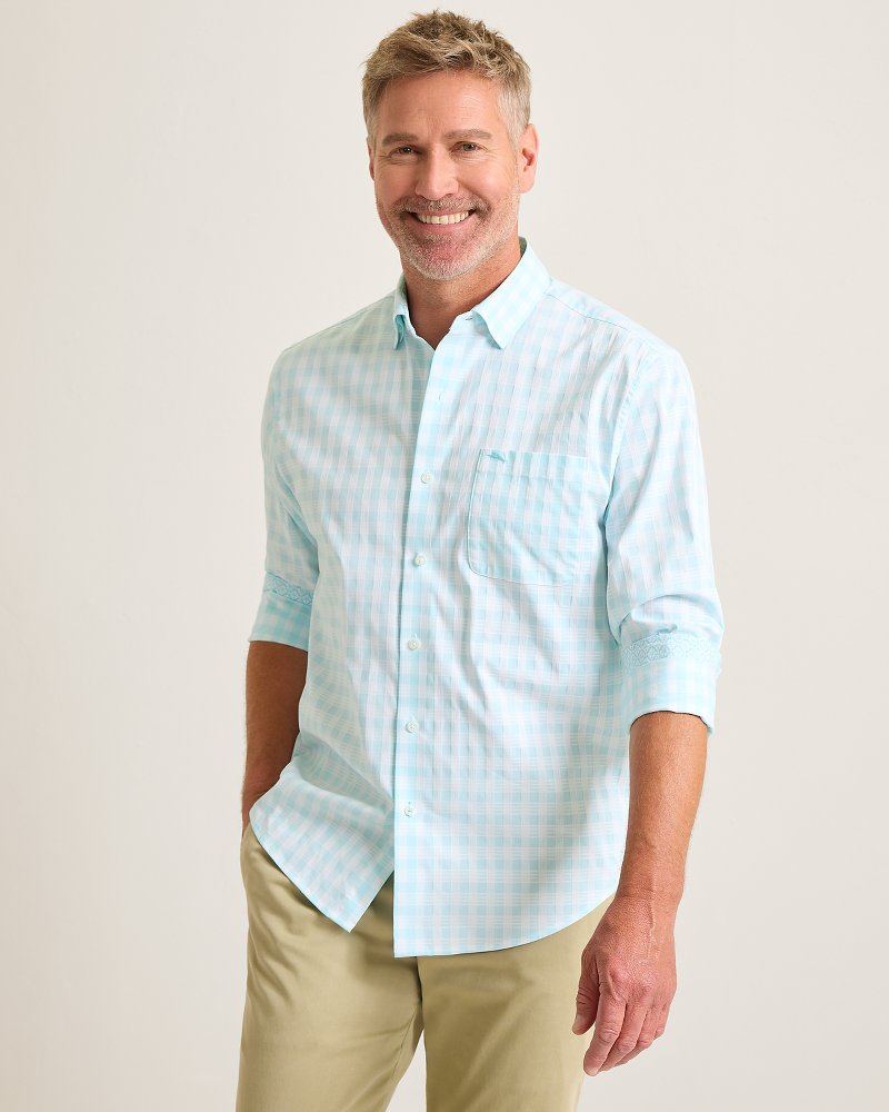 Sarasota Stretch Nuevo Check IslandZone® Shirt