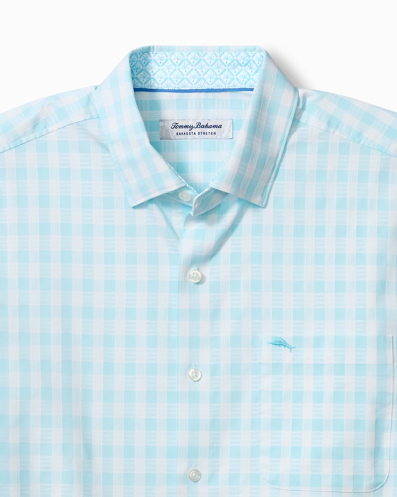 Thumbnail for Sarasota Stretch Nuevo Check IslandZone® Shirt