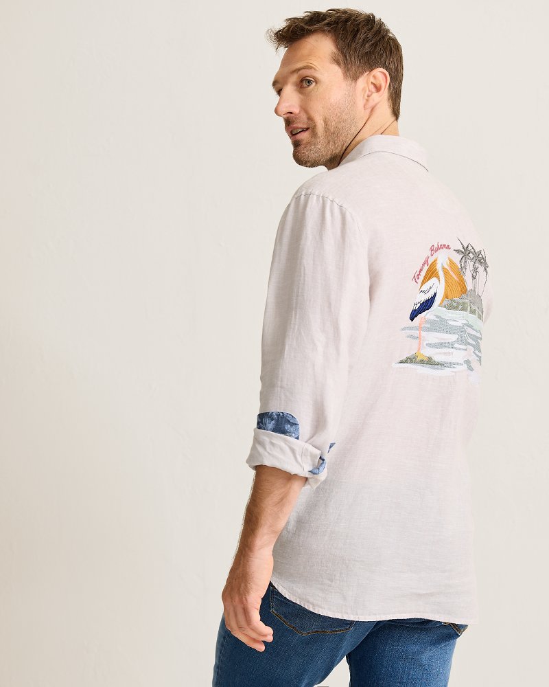 Del Mar Island Linen Shirt