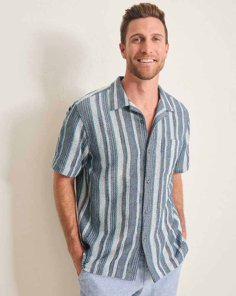 Milano Stripe Short-Sleeve Shirt