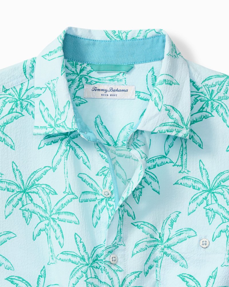 Nova Wave Royal Palmetto Shirt