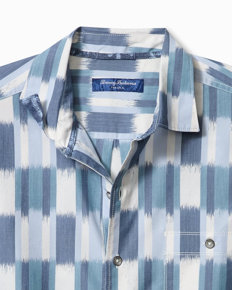 Tortola Villa Batik Cotton-Blend Shirt