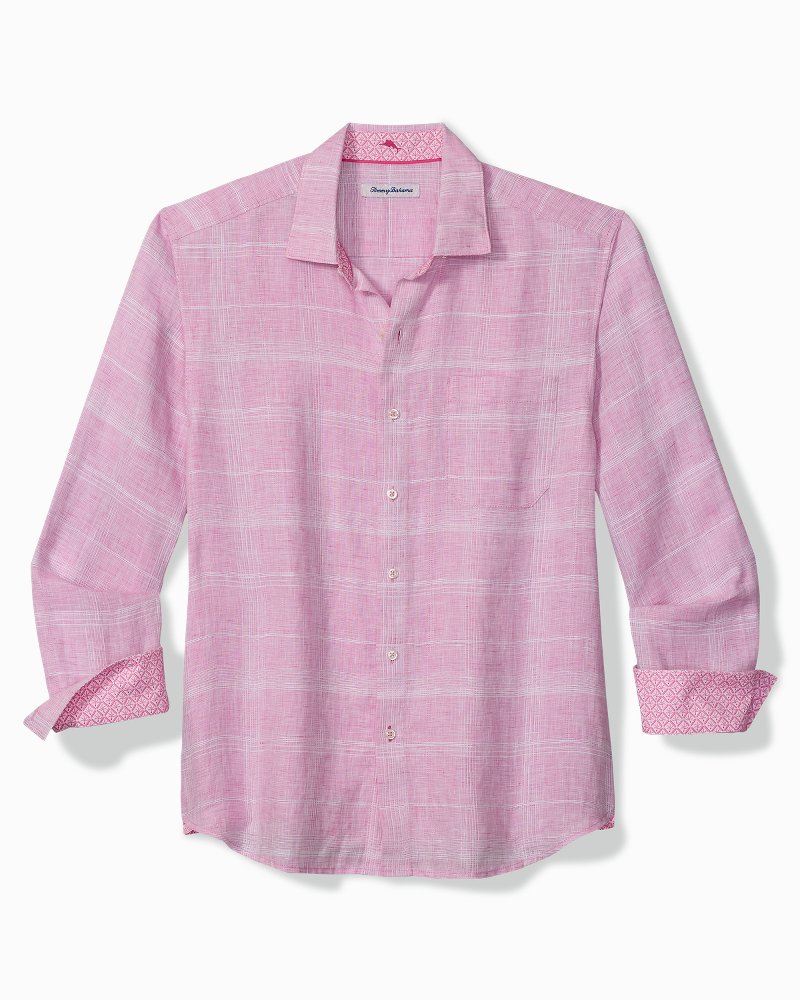 Paradisio Plaid Linen Shirt