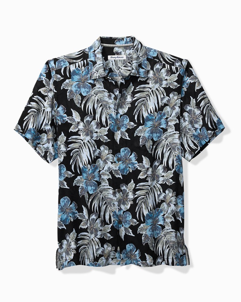 Ravello Blooms Silk Camp Shirt