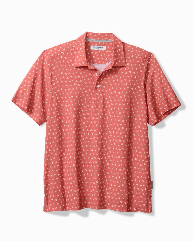 Bahama Coast Deco Palms IslandZone® Polo