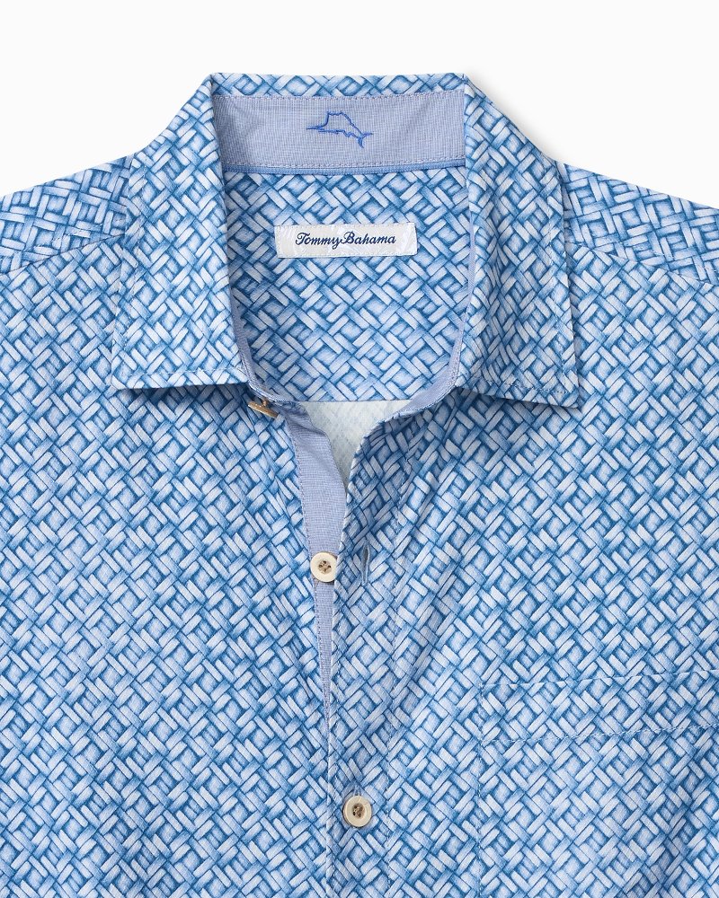 Weave in the Moment Silk Camp Shirt