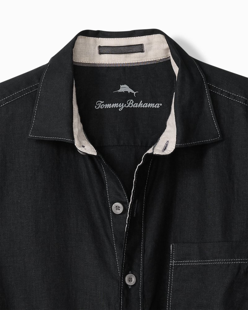 Thumbnail for Paradise Breezer Linen Long-Sleeve Shirt