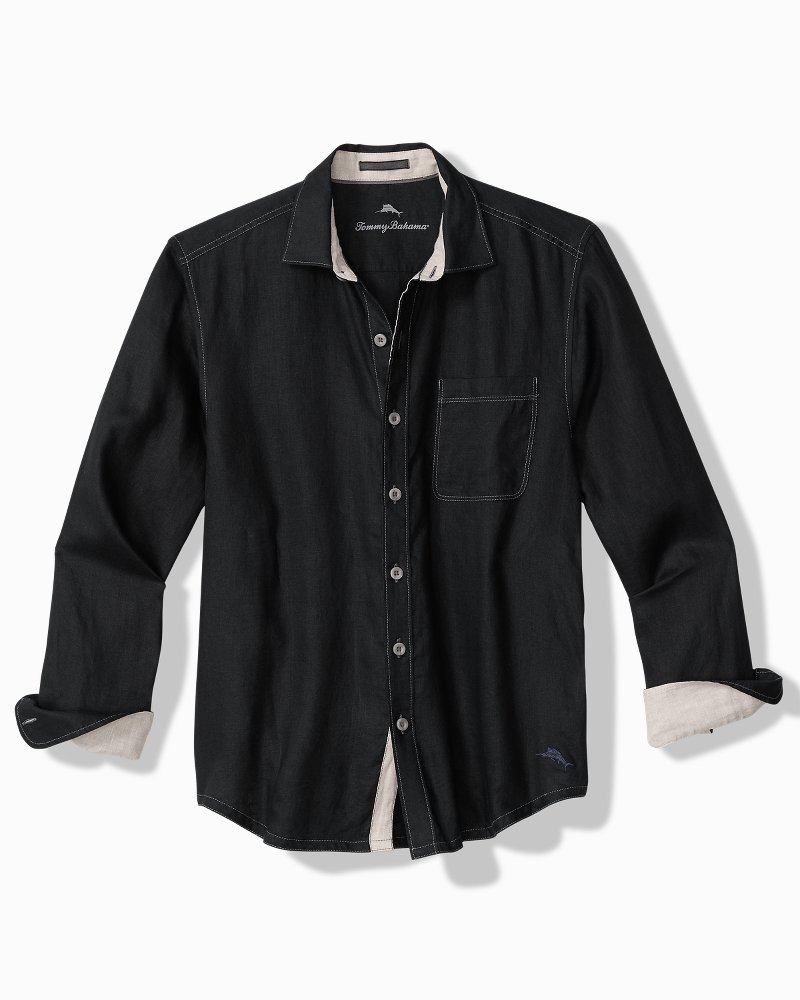 Paradise Breezer Linen Long-Sleeve Shirt