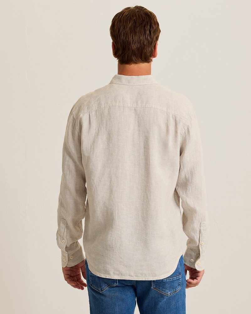 Paradise Breezer Linen Long-Sleeve Shirt thumbnail 4