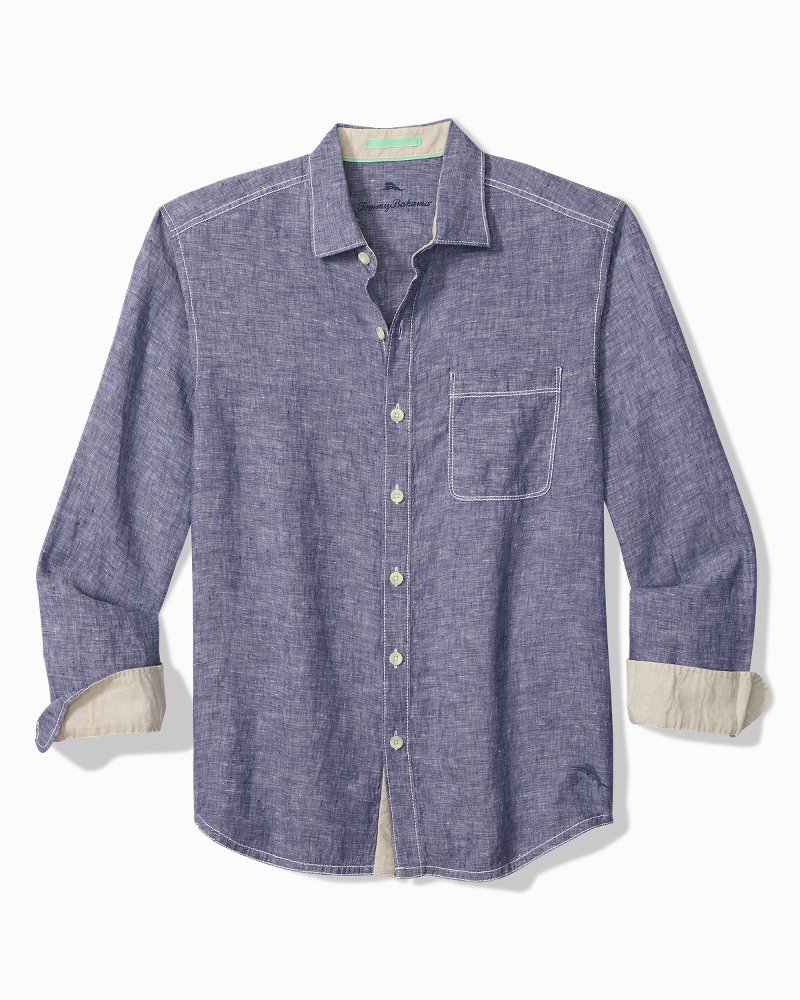 Paradise Breezer Linen Long-Sleeve Shirt