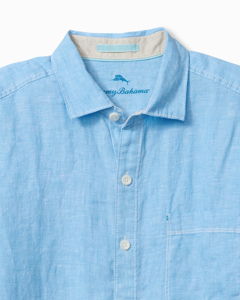 Thumbnail for Paradise Breezer Linen Long-Sleeve Shirt