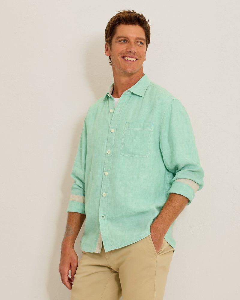 Paradise Breezer Linen Long-Sleeve Shirt thumbnail 3