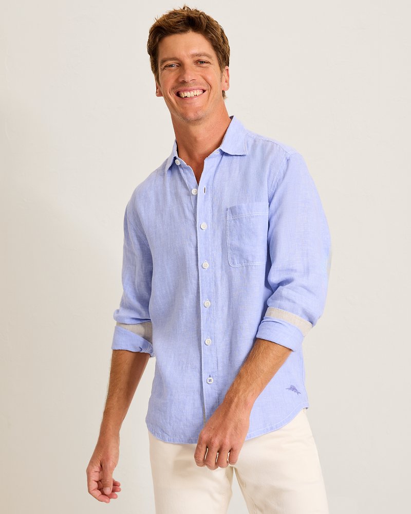 Paradise Breezer Linen Long-Sleeve Shirt