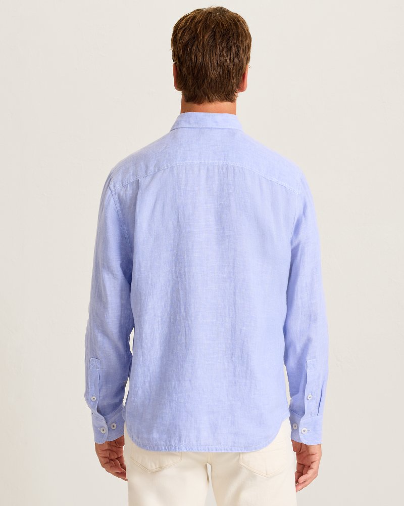 Paradise Breezer Linen Long-Sleeve Shirt