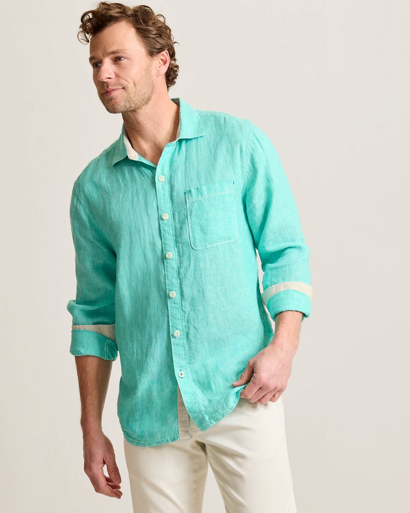 Paradise Breezer Linen Long-Sleeve Shirt