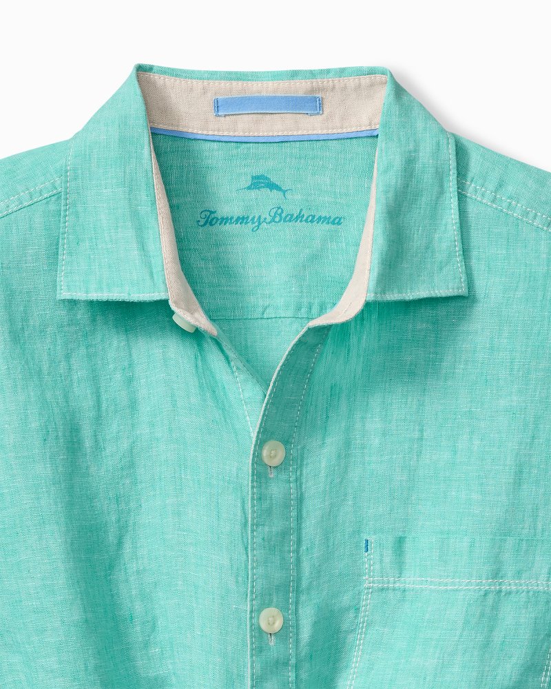 Thumbnail for Paradise Breezer Linen Long-Sleeve Shirt
