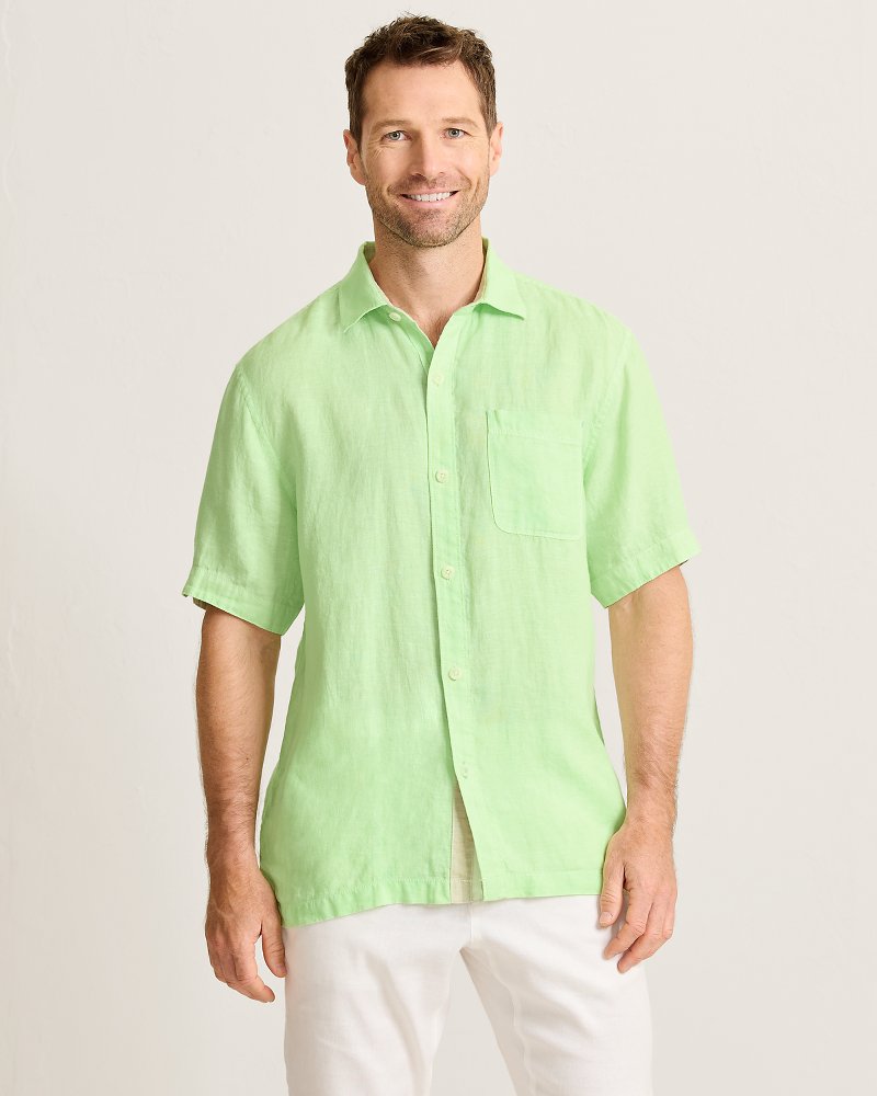 Paradise Breezer Linen Short-Sleeve Shirt