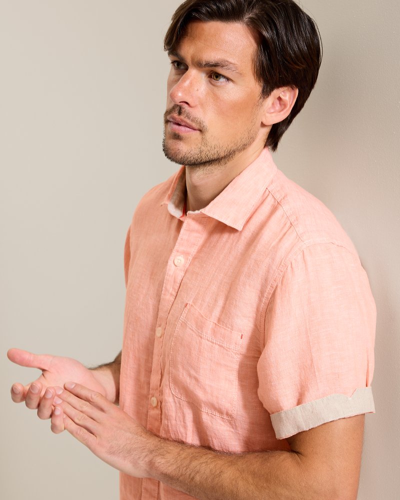 Paradise Breezer Linen Short-Sleeve Shirt