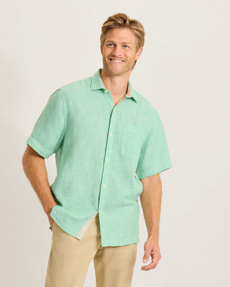 Paradise Breezer Linen Short-Sleeve Shirt