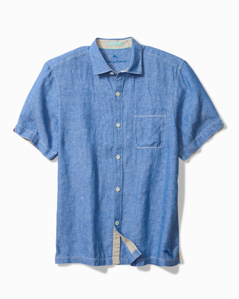 Paradise Breezer Linen Short-Sleeve Shirt