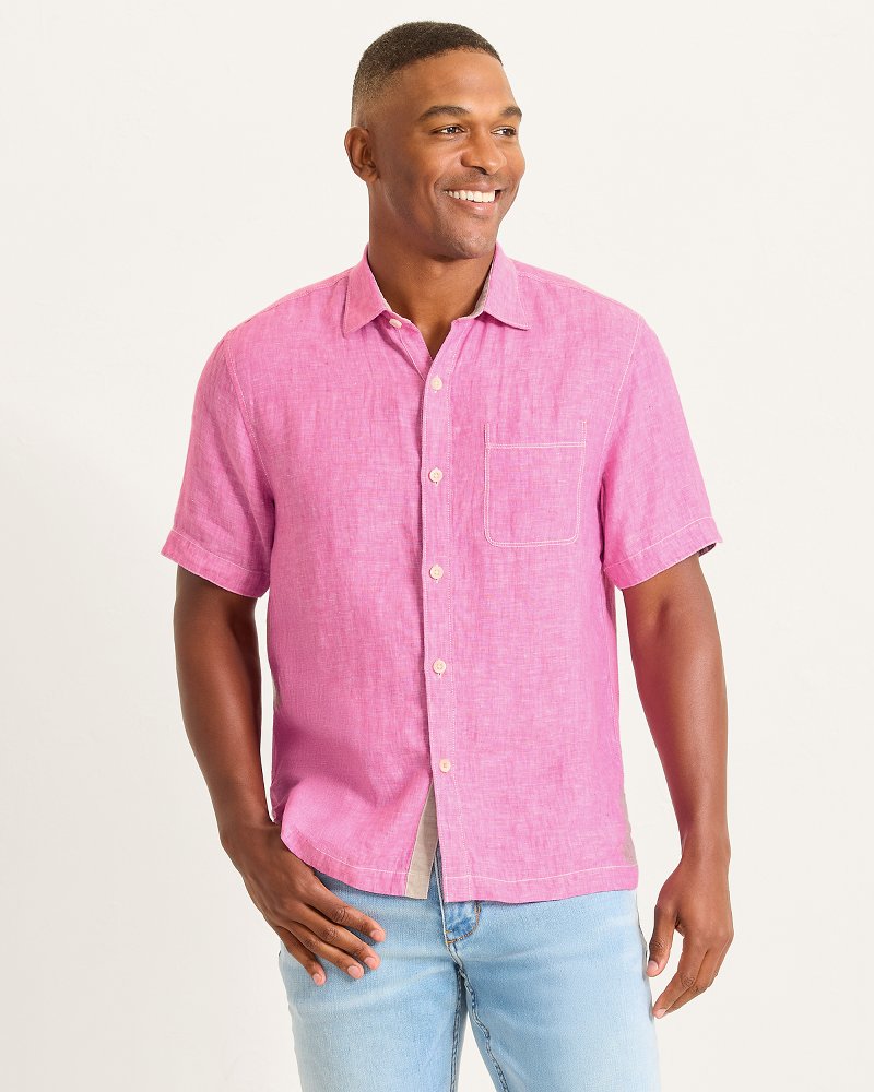 Paradise Breezer Linen Short-Sleeve Shirt