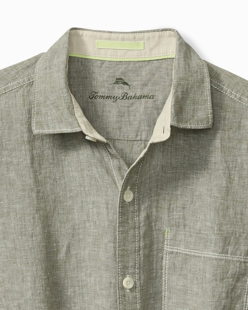 Paradise Breezer Linen Short-Sleeve Shirt