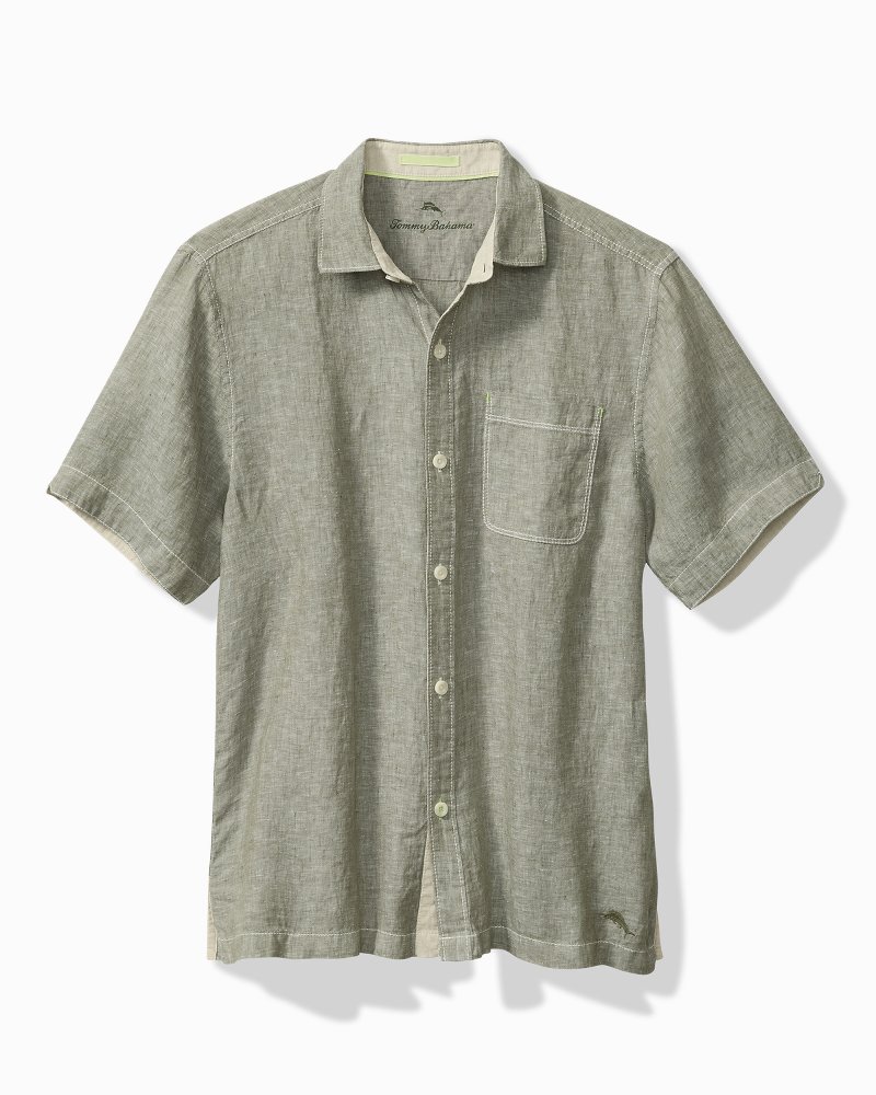 Paradise Breezer Linen Short-Sleeve Shirt