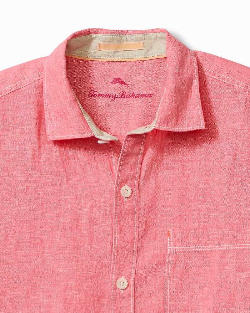 Thumbnail for Paradise Breezer Linen Short-Sleeve Shirt