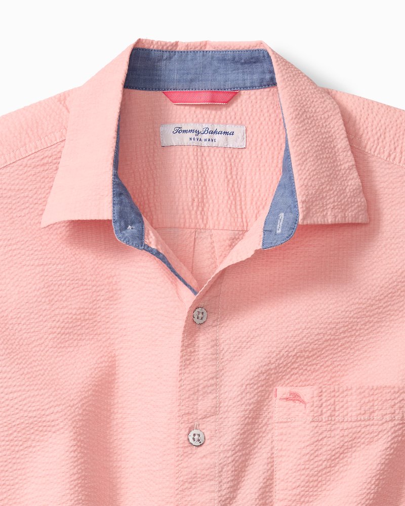 Thumbnail for Nova Wave Cotton-Blend Short-Sleeve Shirt