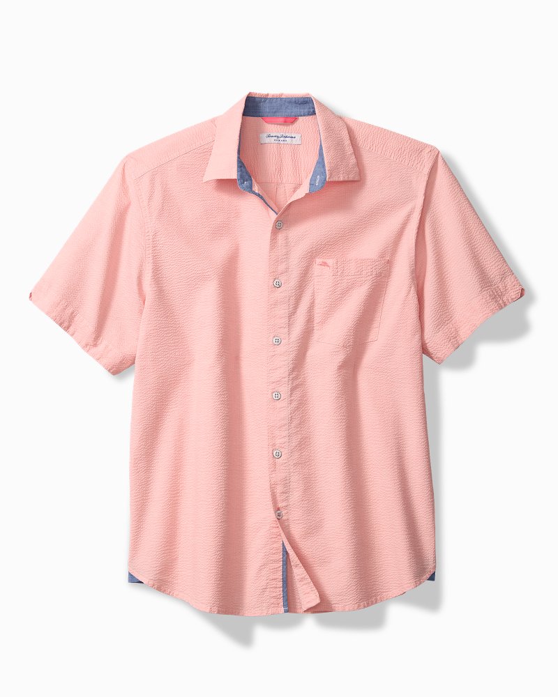 Nova Wave Cotton-Blend Short-Sleeve Shirt
