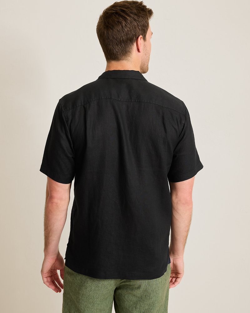 Thumbnail for Desert Riviera Linen Camp Shirt