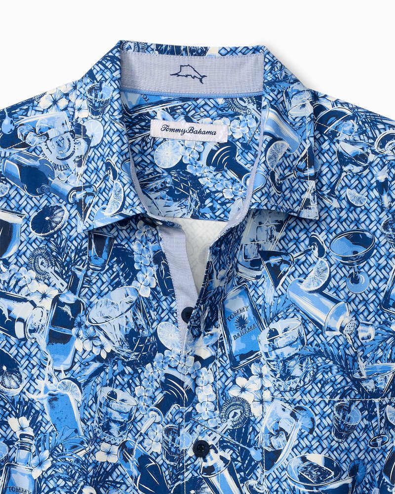 Island Mixer Silk Camp Shirt