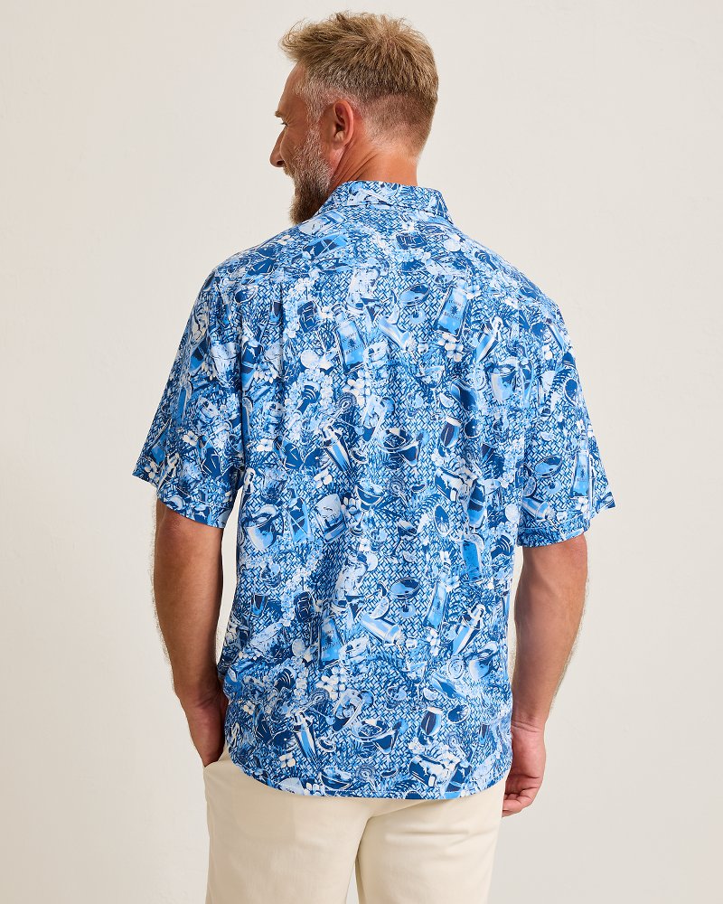 Thumbnail for Island Mixer Silk Camp Shirt