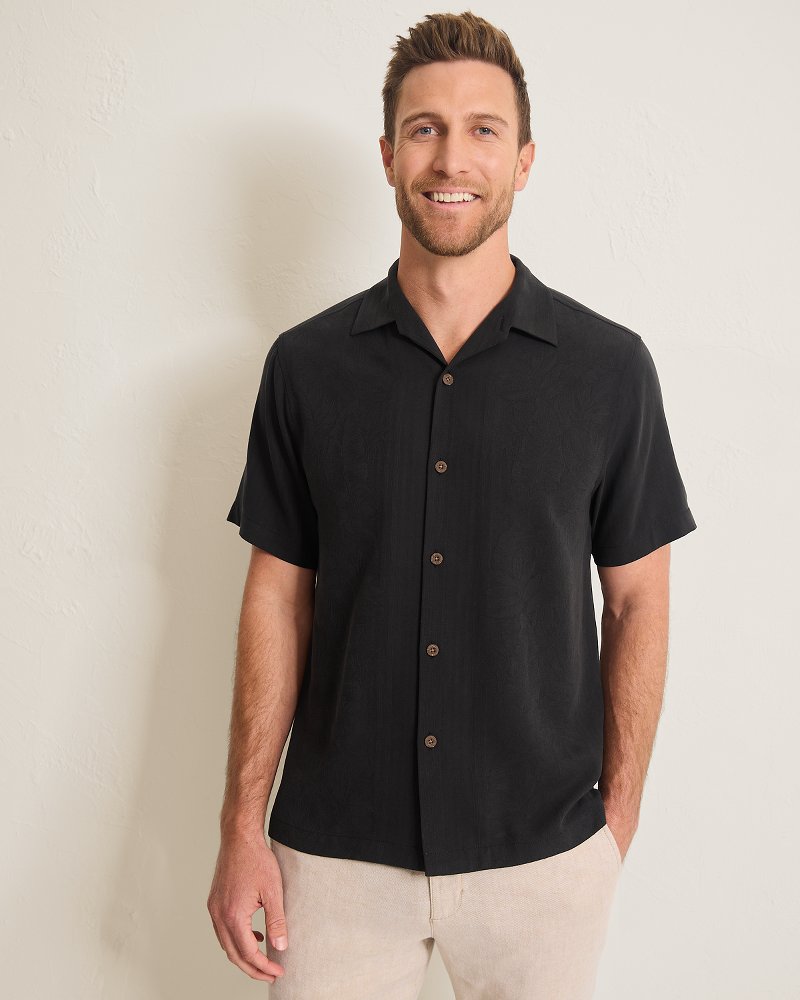 Maui Border Silk Camp Shirt