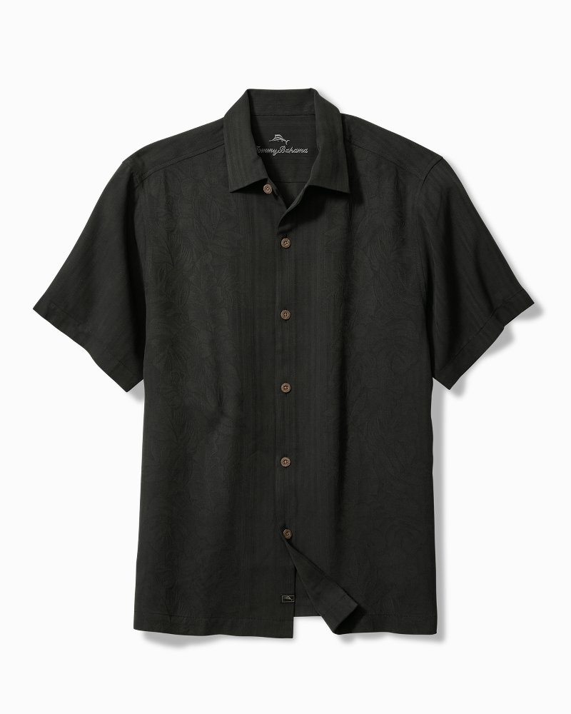 Maui Border Silk Camp Shirt