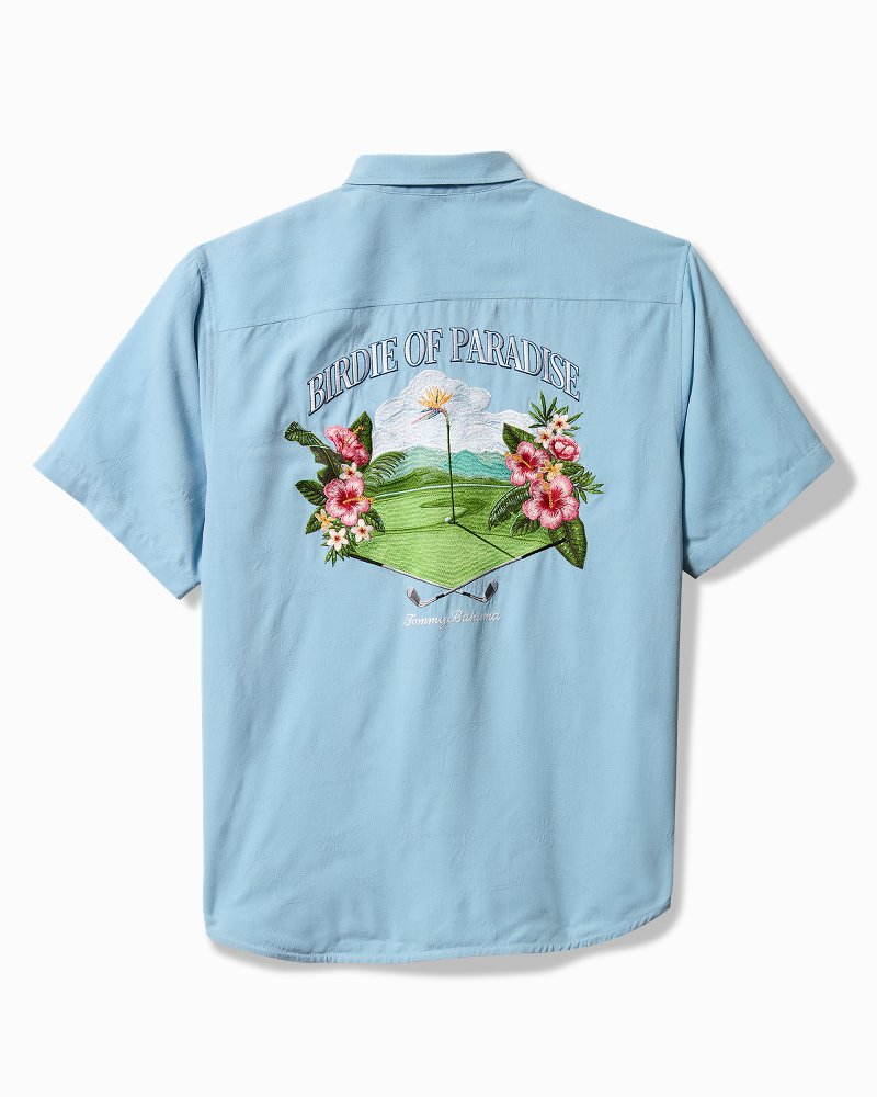 Birdie of Paradise Silk Camp Shirt