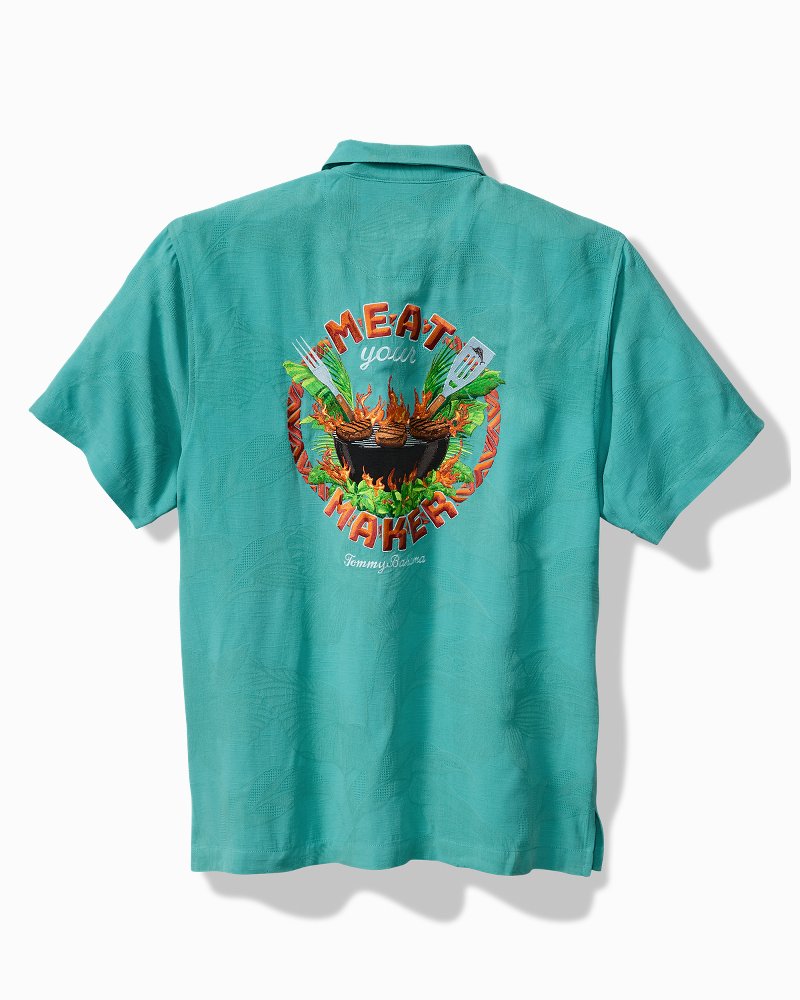Meat Your Maker Silk Camp Shirt
