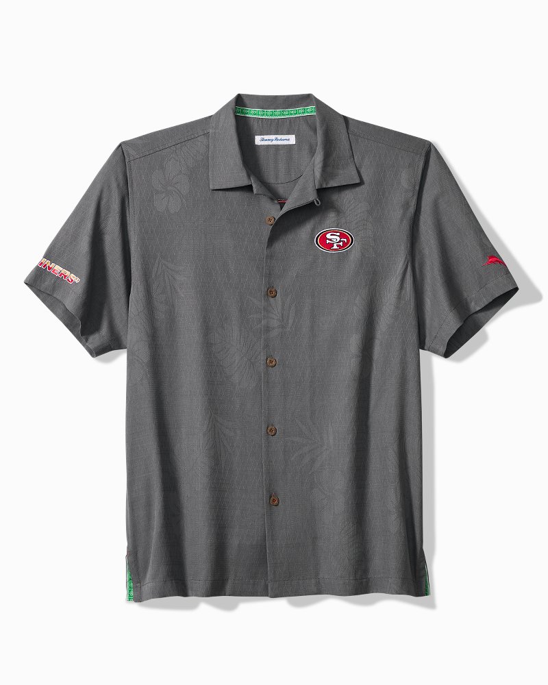 NFL Endzone Paradise Silk-Blend Camp Shirt thumbnail 3