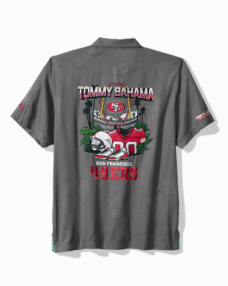 NFL Endzone Paradise Silk-Blend Camp Shirt