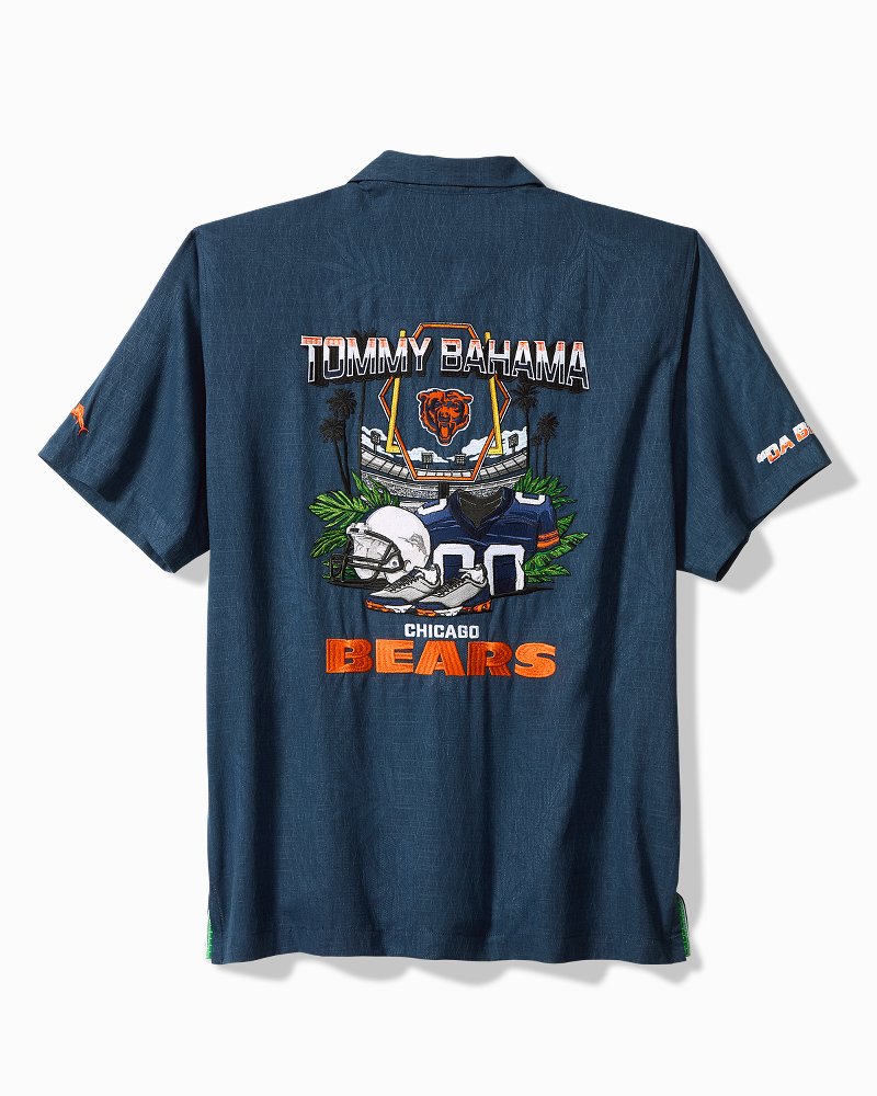 NFL Endzone Paradise Silk-Blend Camp Shirt