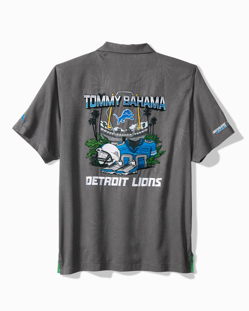 NFL Endzone Paradise Silk-Blend Camp Shirt