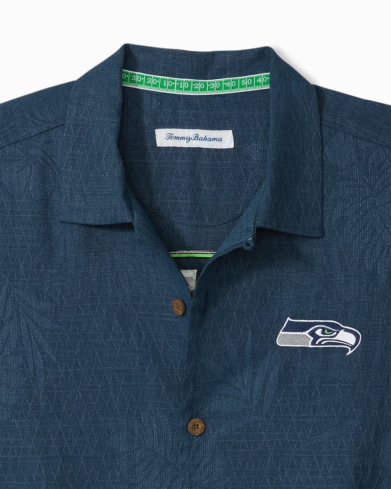 NFL Endzone Paradise Silk-Blend Camp Shirt