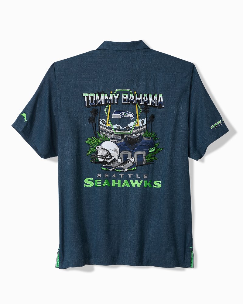 NFL Endzone Paradise Silk-Blend Camp Shirt