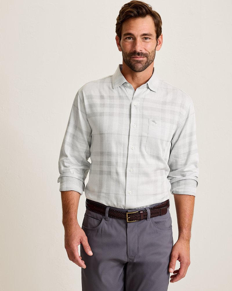 Silver Mist Plaid IslandZone Shirt