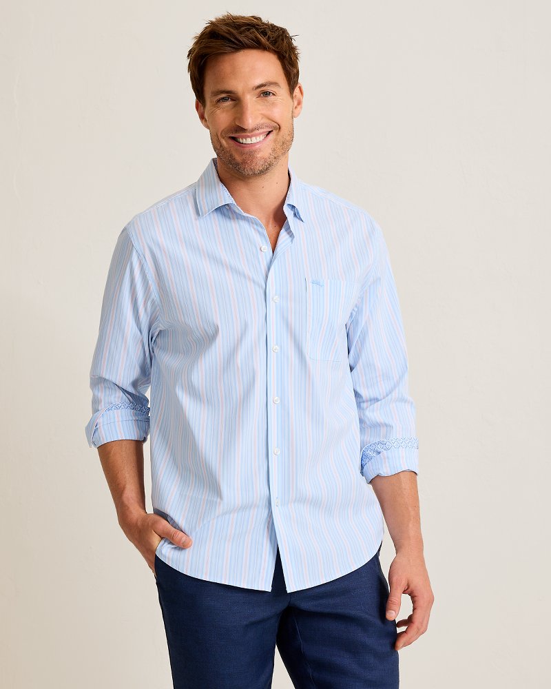 Sarasota Stretch Centera Stripe IslandZone Shirt