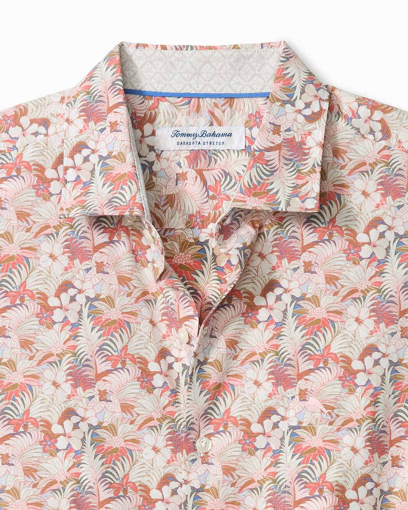 Sarasota Stretch Breeze Blooms IslandZone Shirt