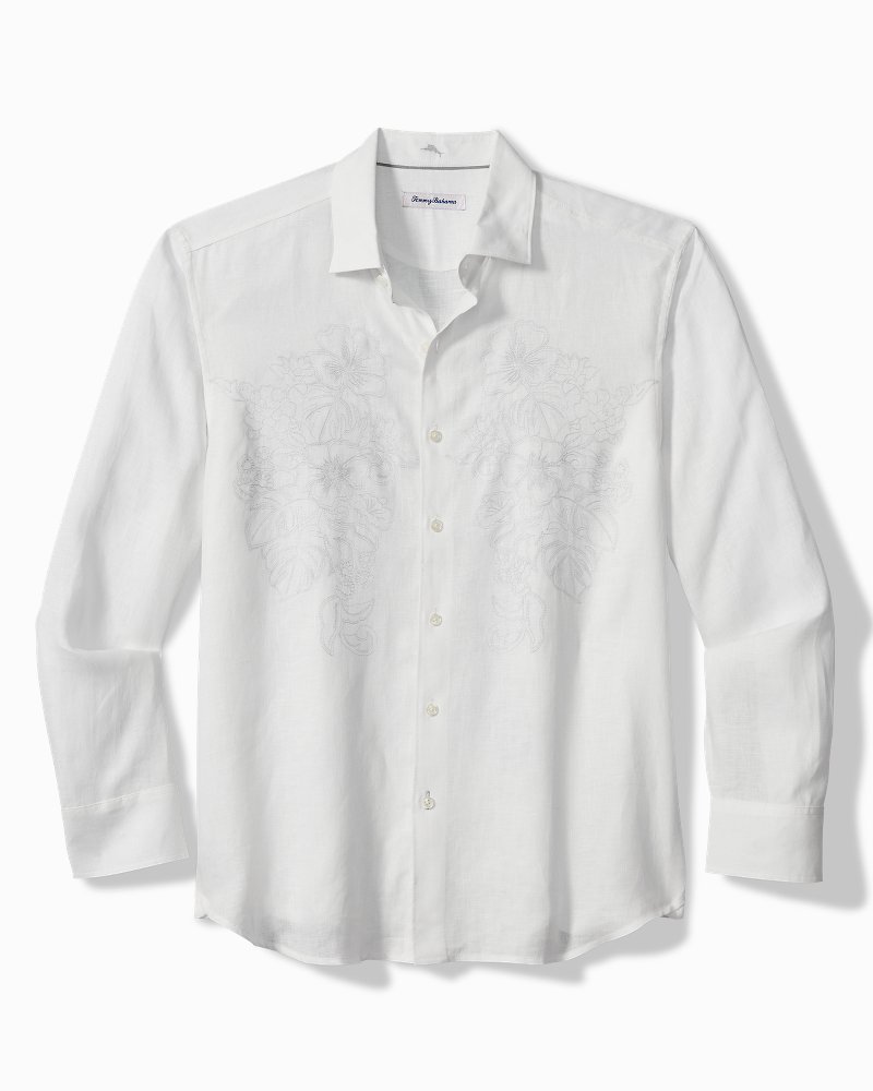 Tide the Knot Long-Sleeve Linen Shirt