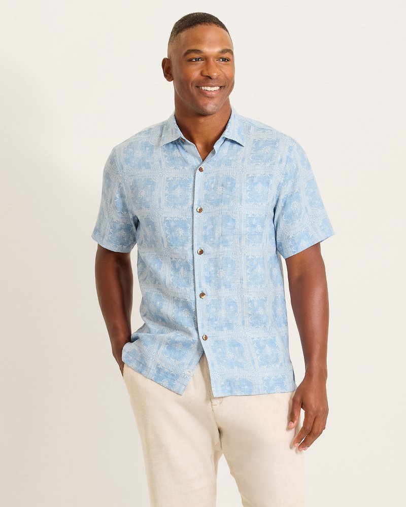 Bandana Breeze Linen Shirt